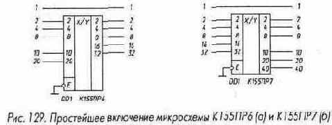 Микросхемы серии ТТЛ