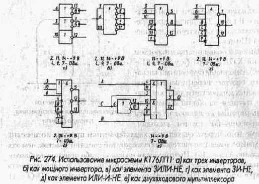 Микросхемы серии ТТЛ